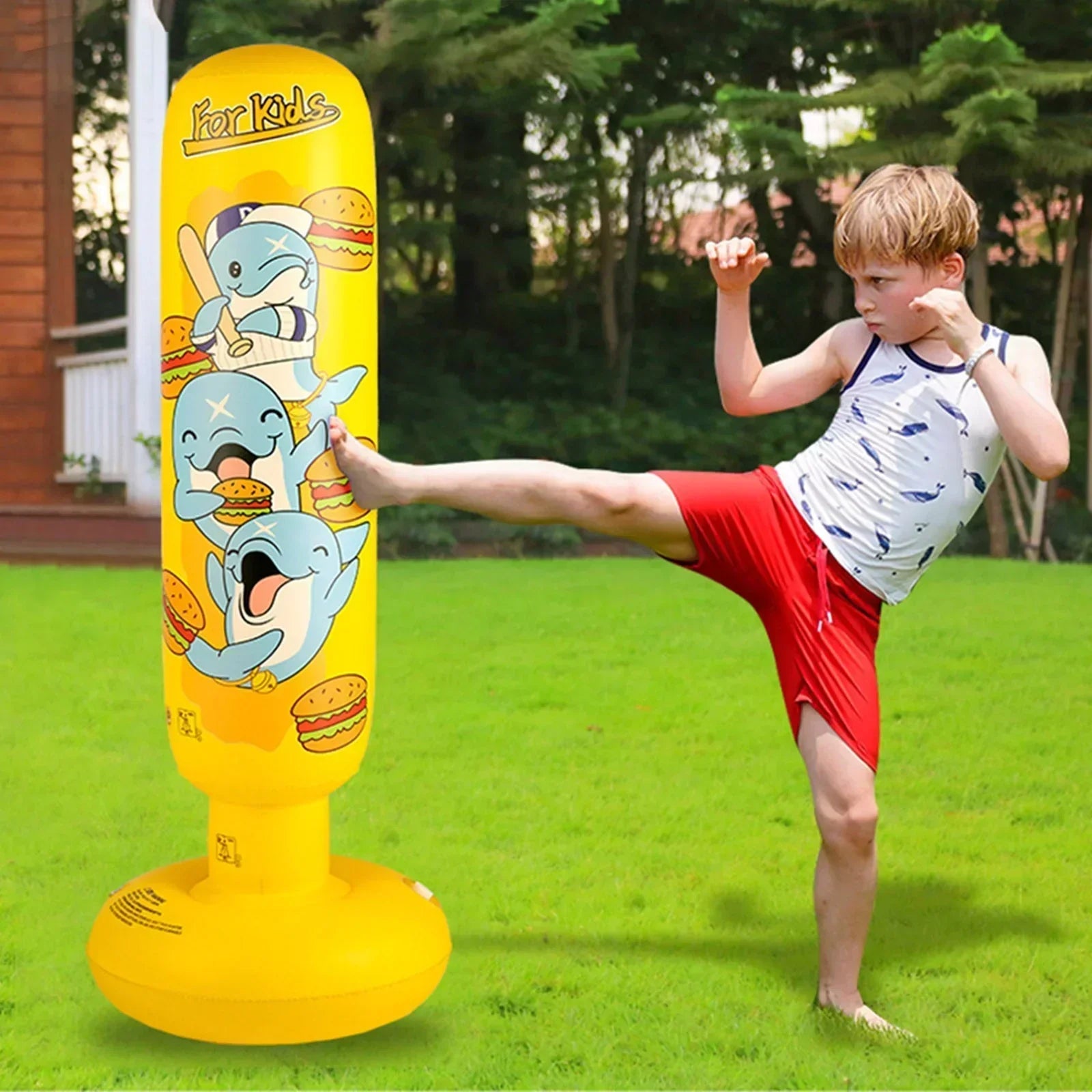 G-Ballon de boxe pour enfants