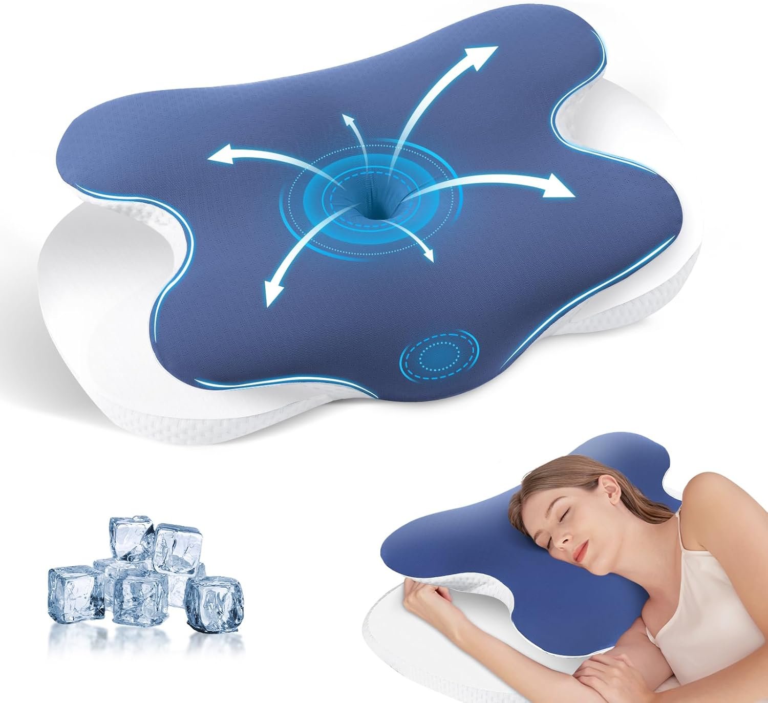 Oreiller cervical pour le cou et les épaules