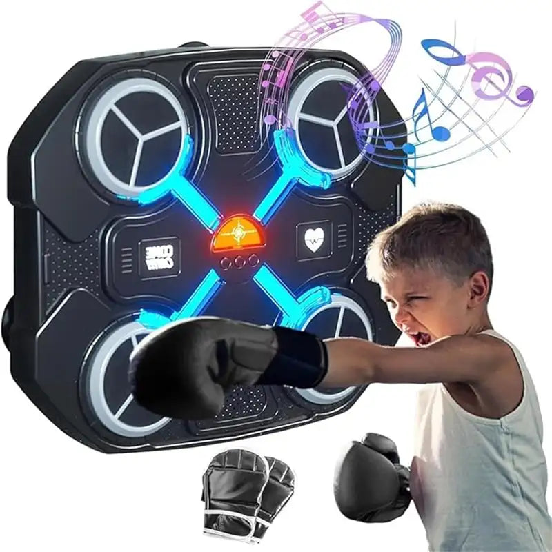 Machine De Boxe Musicale Pour Enfants .