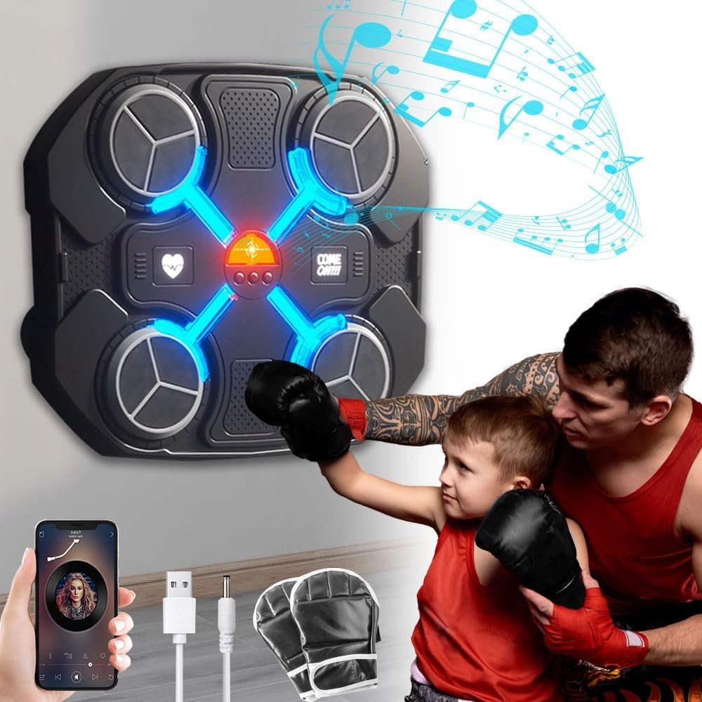 Machine De Boxe Musicale Pour Enfants .